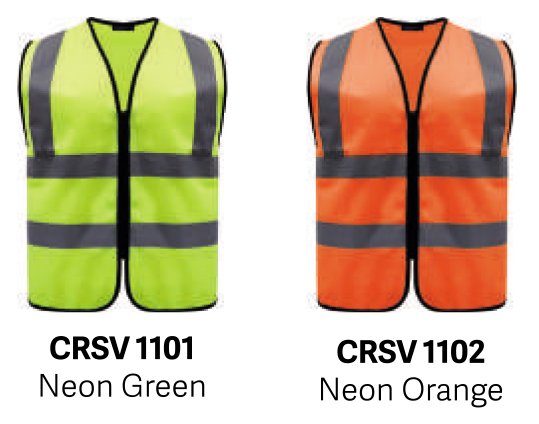 Crossrunner Reflective Safety Vest (High Visibility) - Detail 2