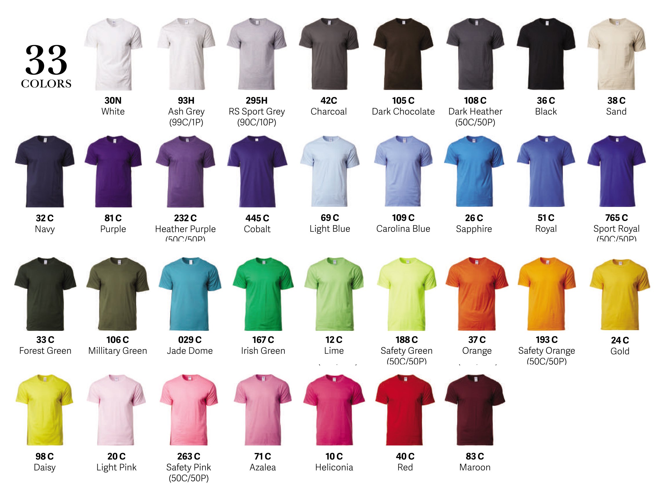 Gildan Premium Cotton Adult T-Shirt. - Detail 2