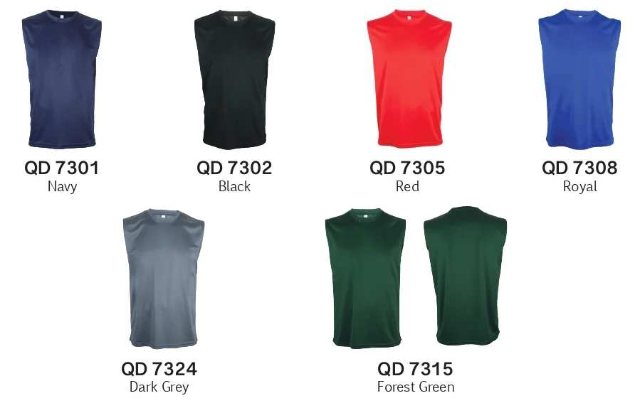 AeroDry Unisex Sports Singlet. - Detail 2