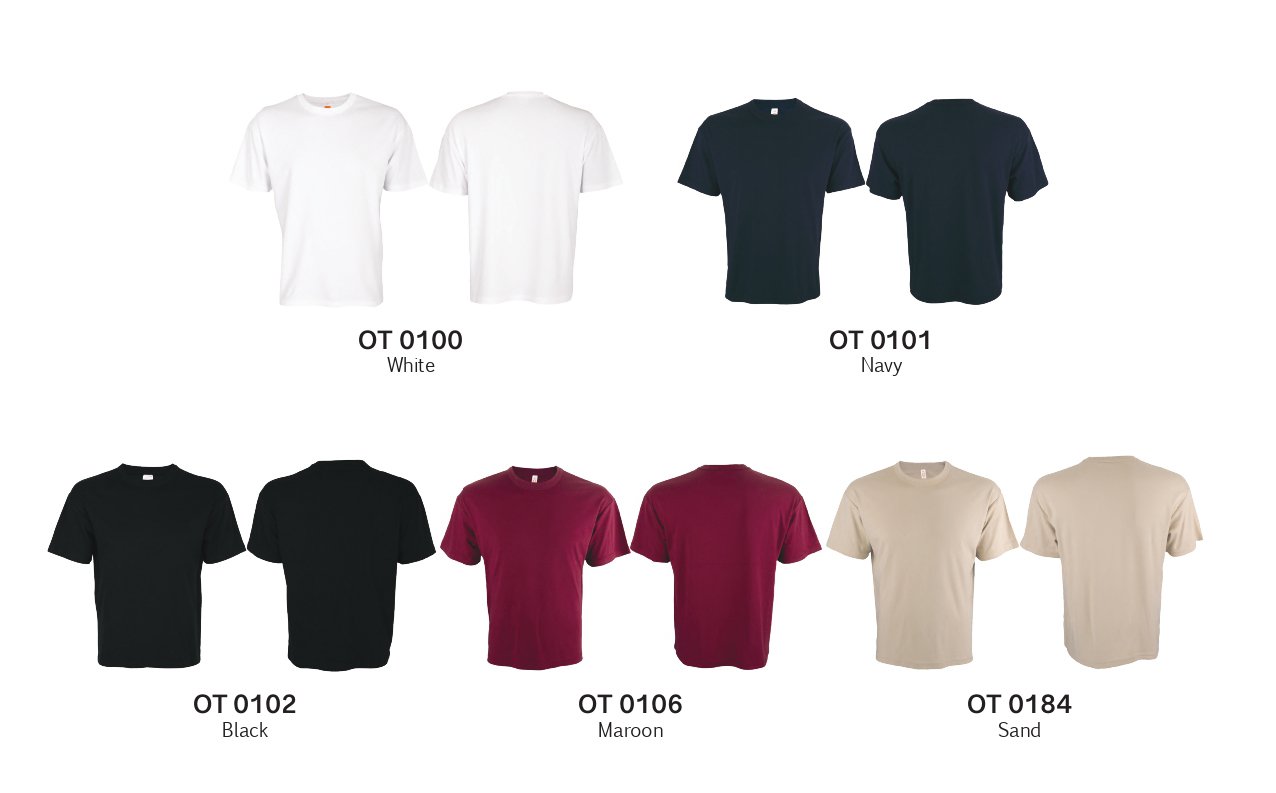 Basic Oversized Cotton  Round Neck T-Shirt - Detail 2