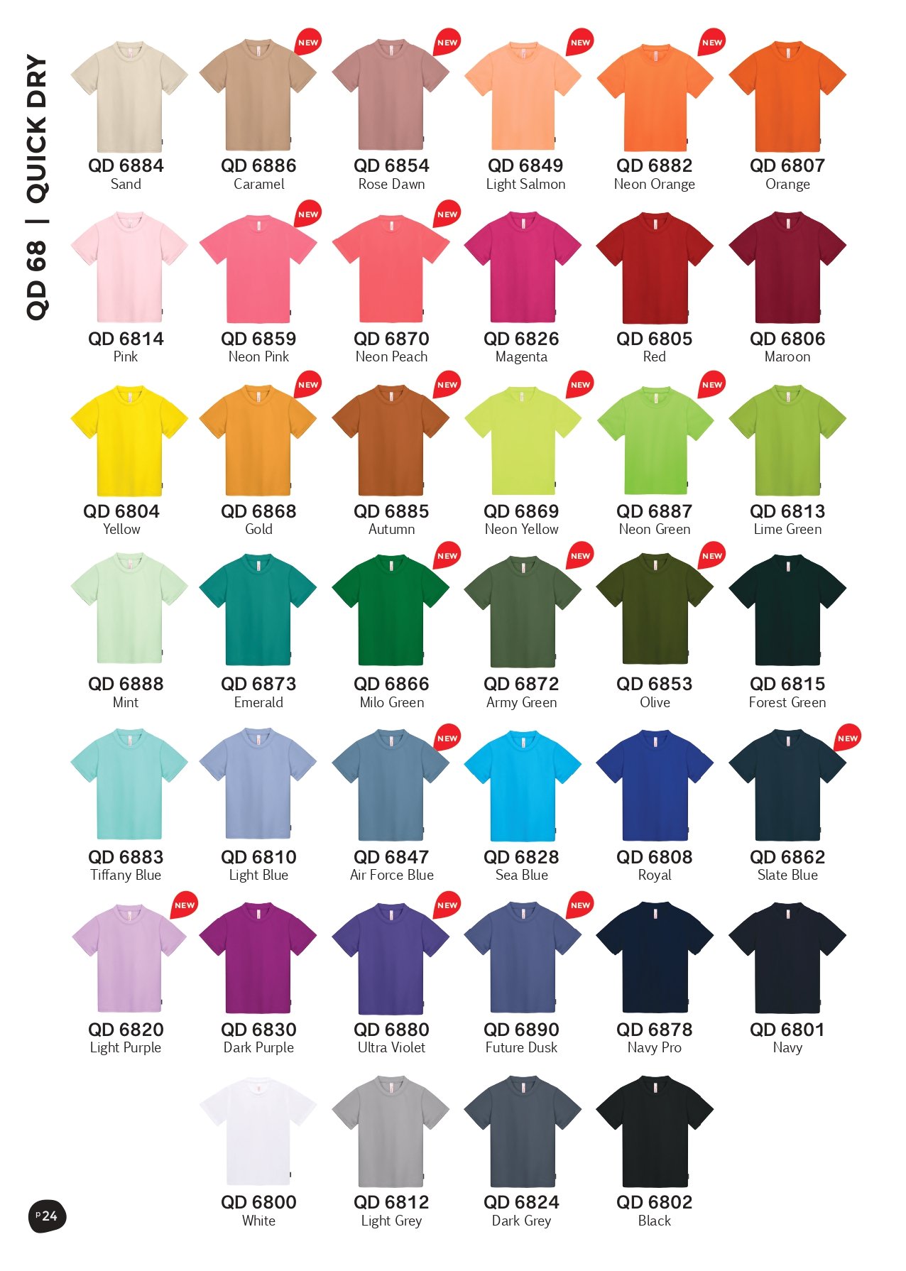 Kids Basic Dri-Fit Round Neck T-Shirt. - Detail 2