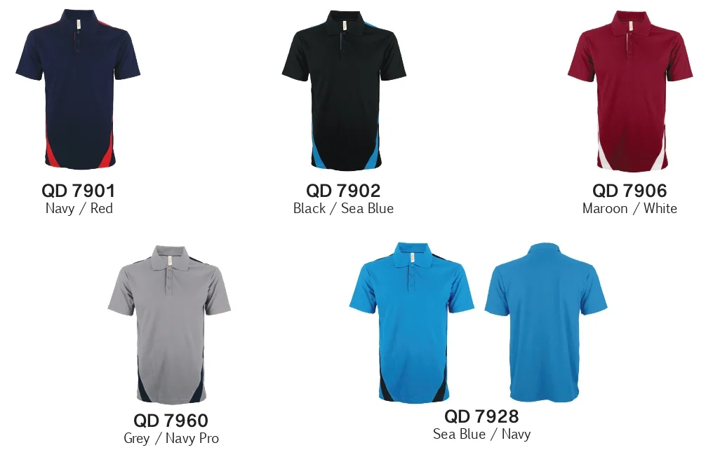 Stripe Quick Dry Polo T-Shirt - Detail 2