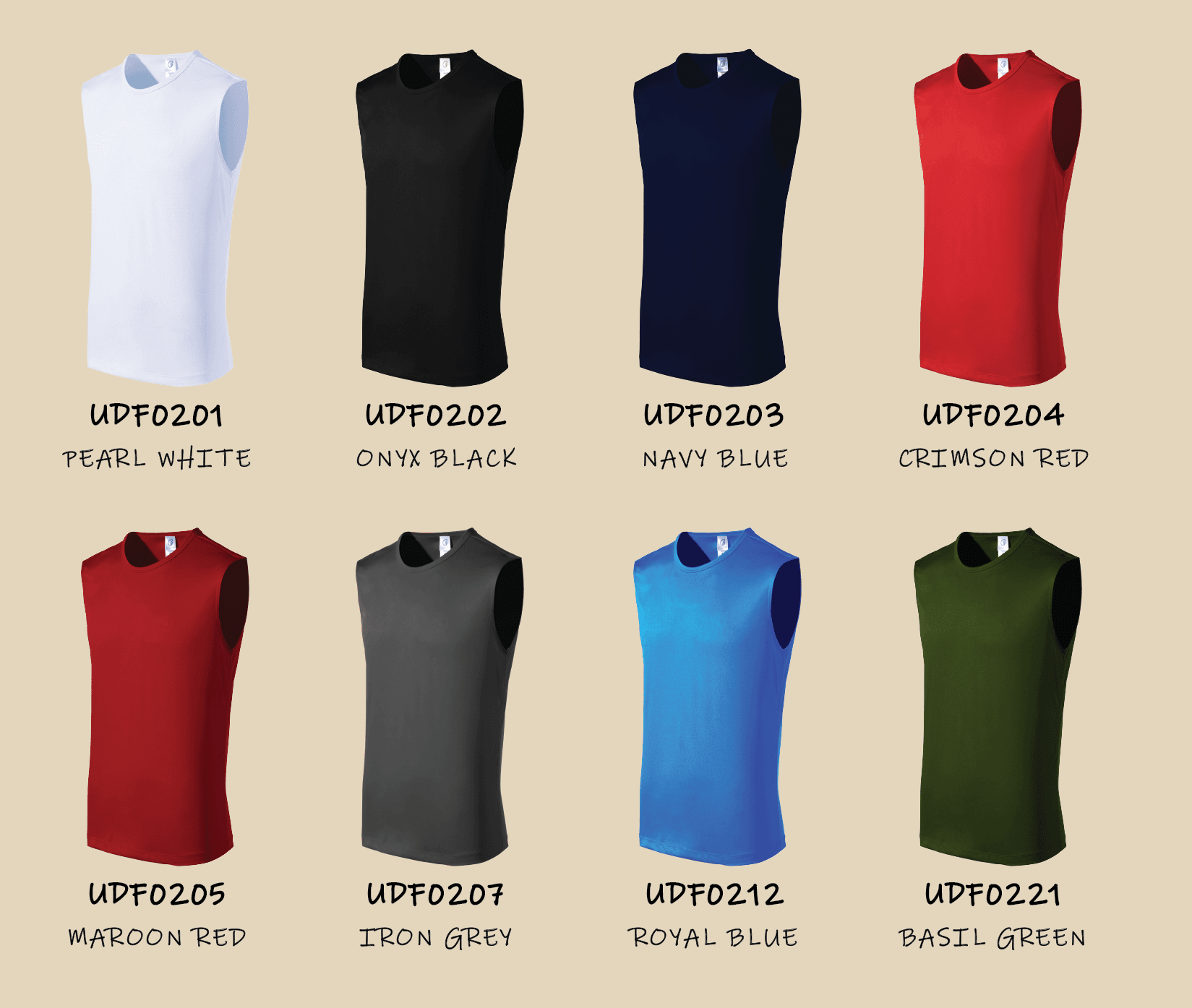 Ultifresh Unisex Sports Singlet. - Detail 2