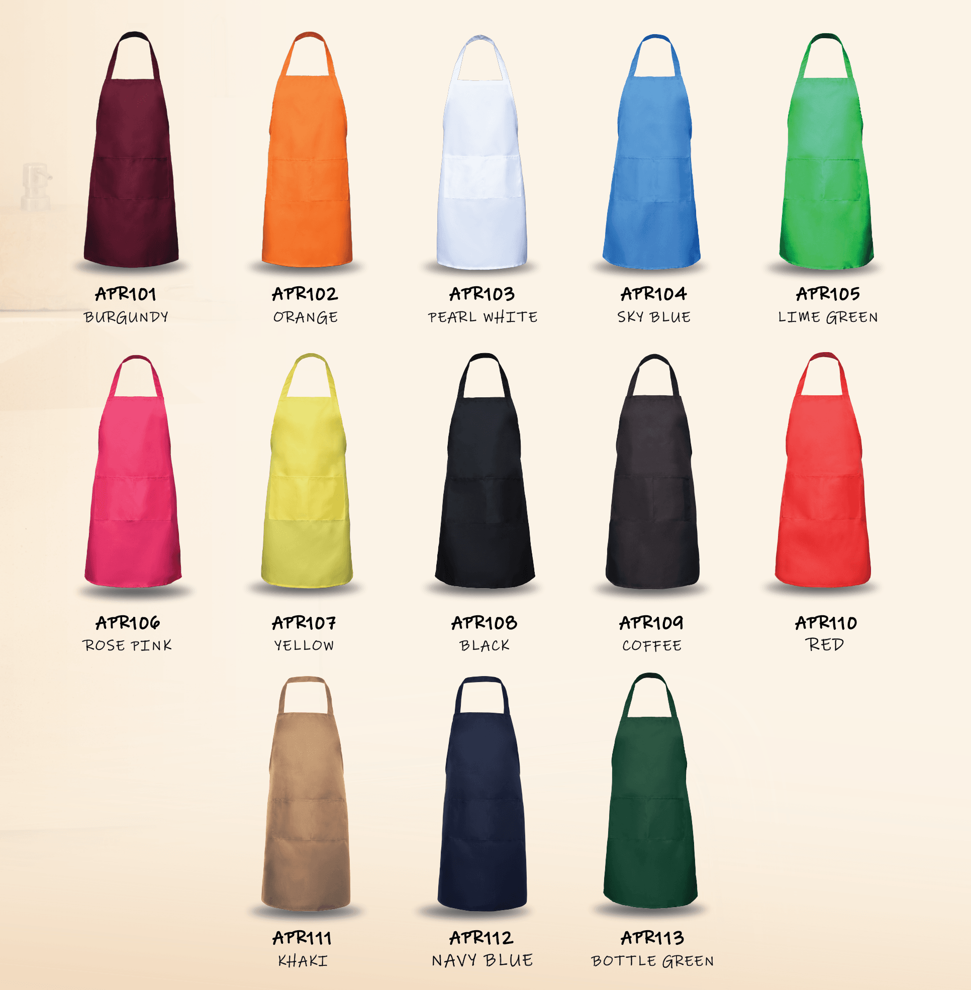 BEAM 100% Polyester Apron - Detail 2