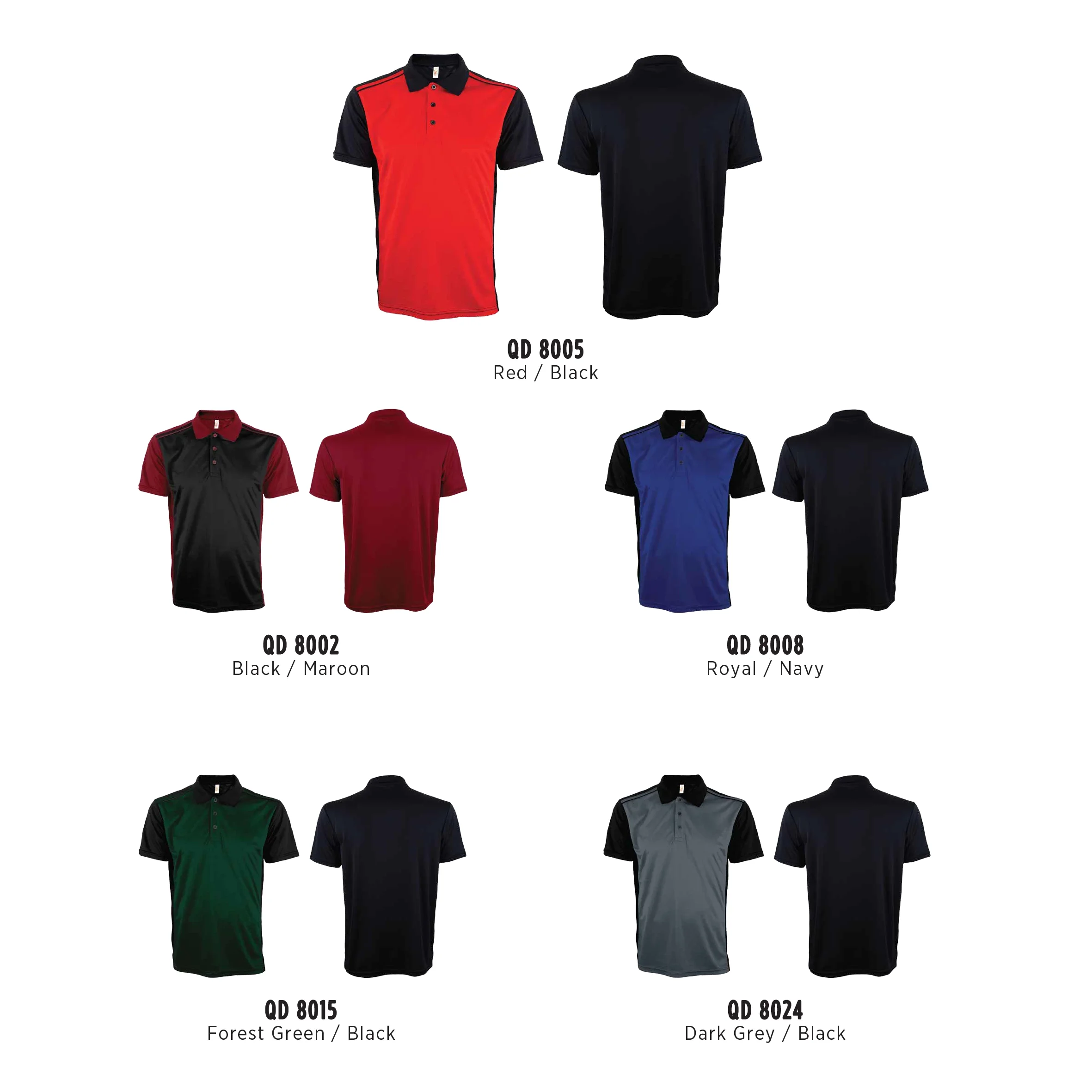 Duo Multi-Tone Polo T-Shirt - Detail 2